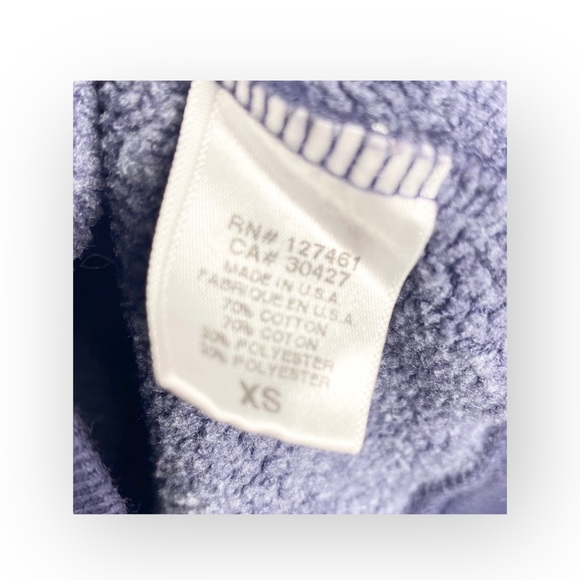 Y2K: OG Wildfox ☻︎ S’il Vous Plait Melted Letters Pullover Hoodie ☻︎ Navy Blue - Picture 10 of 16